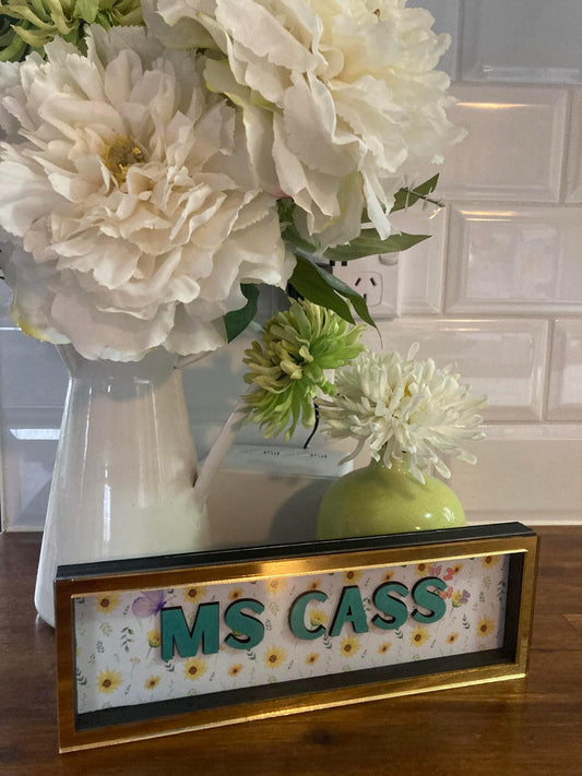 Teacher Desk Signs image 0