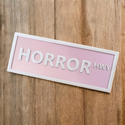 Book Genre Signs
