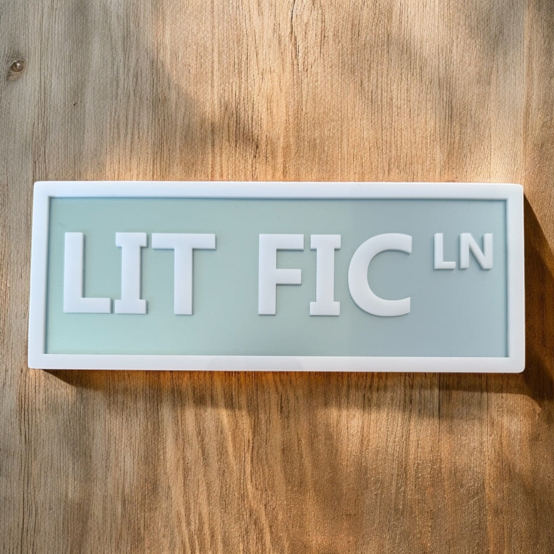 Book Genre Signs