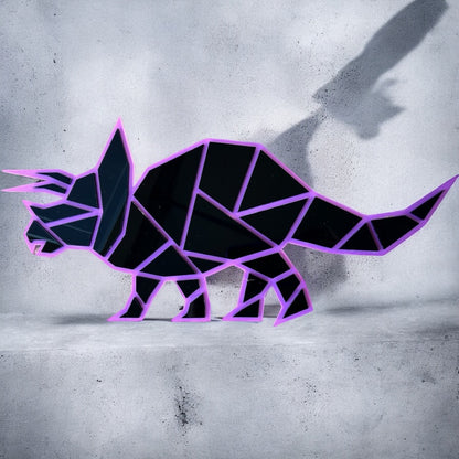 Geo Dinosaur Solid Wall Decor image 0