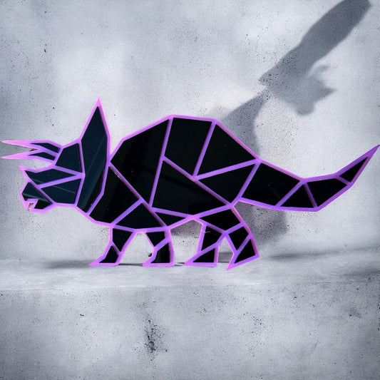 Geo Dinosaur Solid Wall Decor image 0