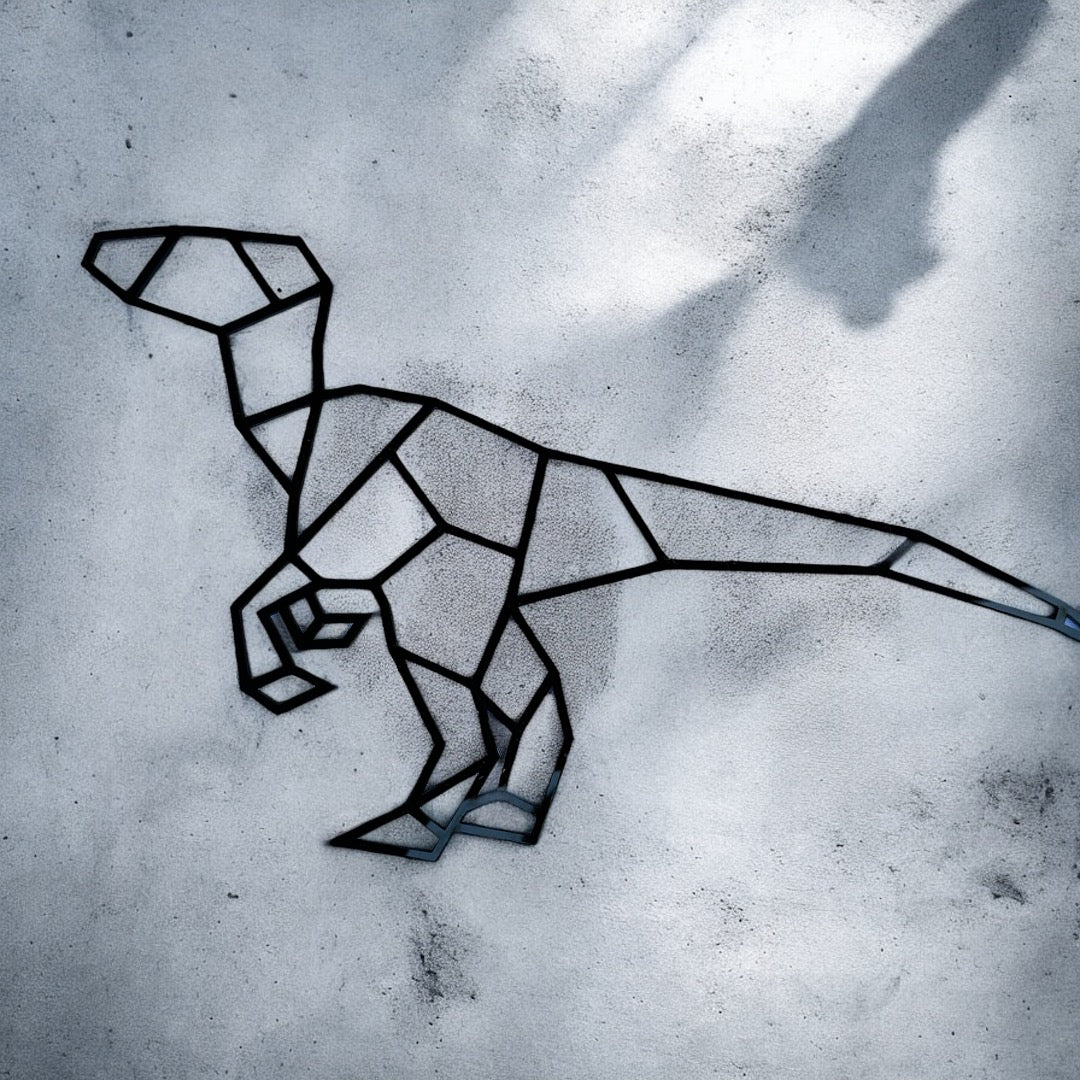 Geo Dinosaur Cut Outs image 