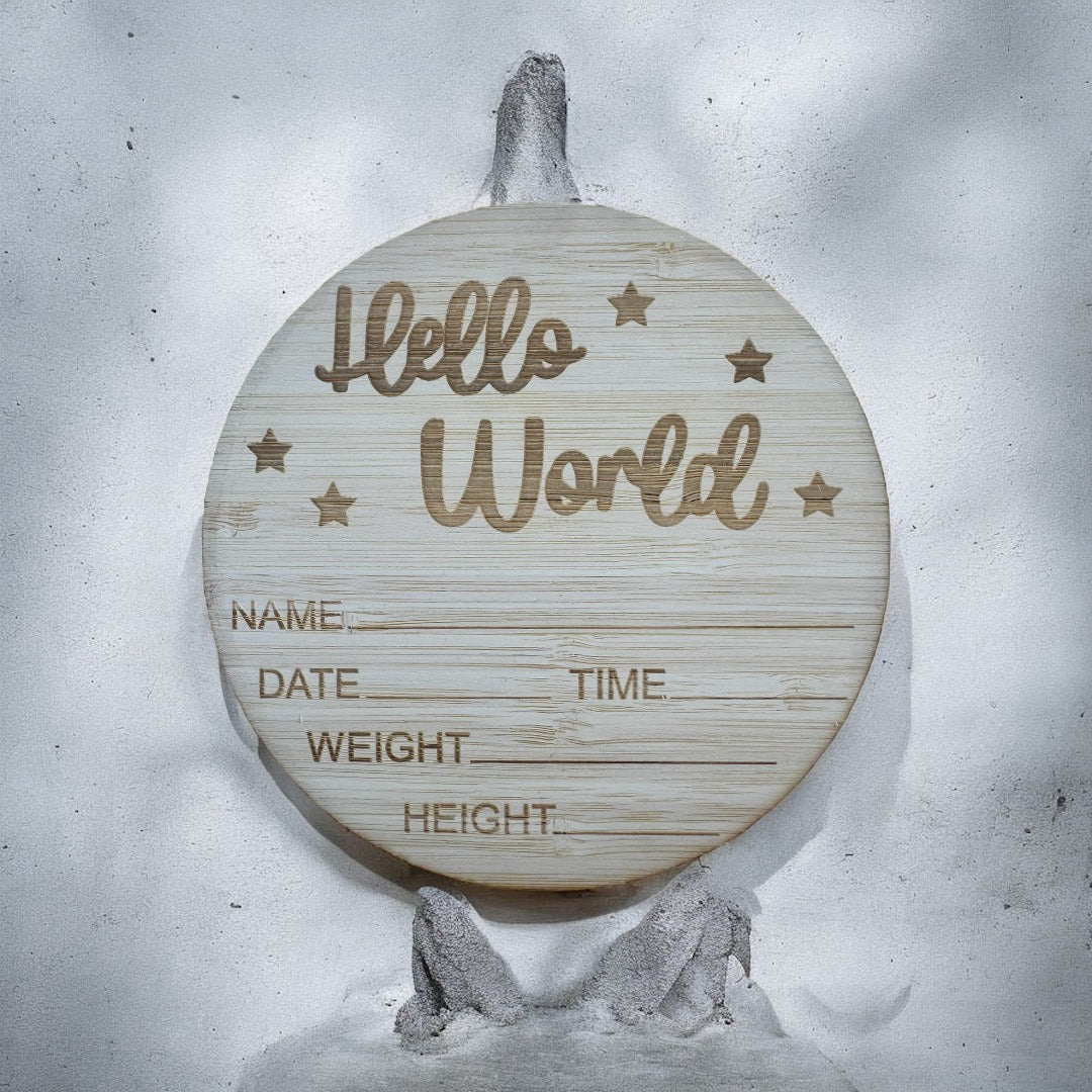 Wooden Hello World