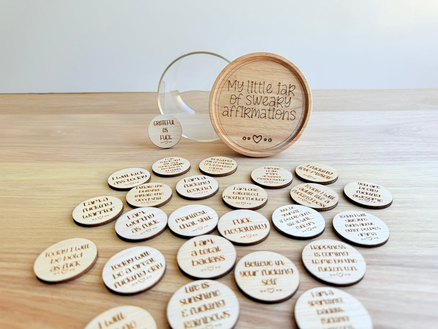 Sweary Affirmation Jar