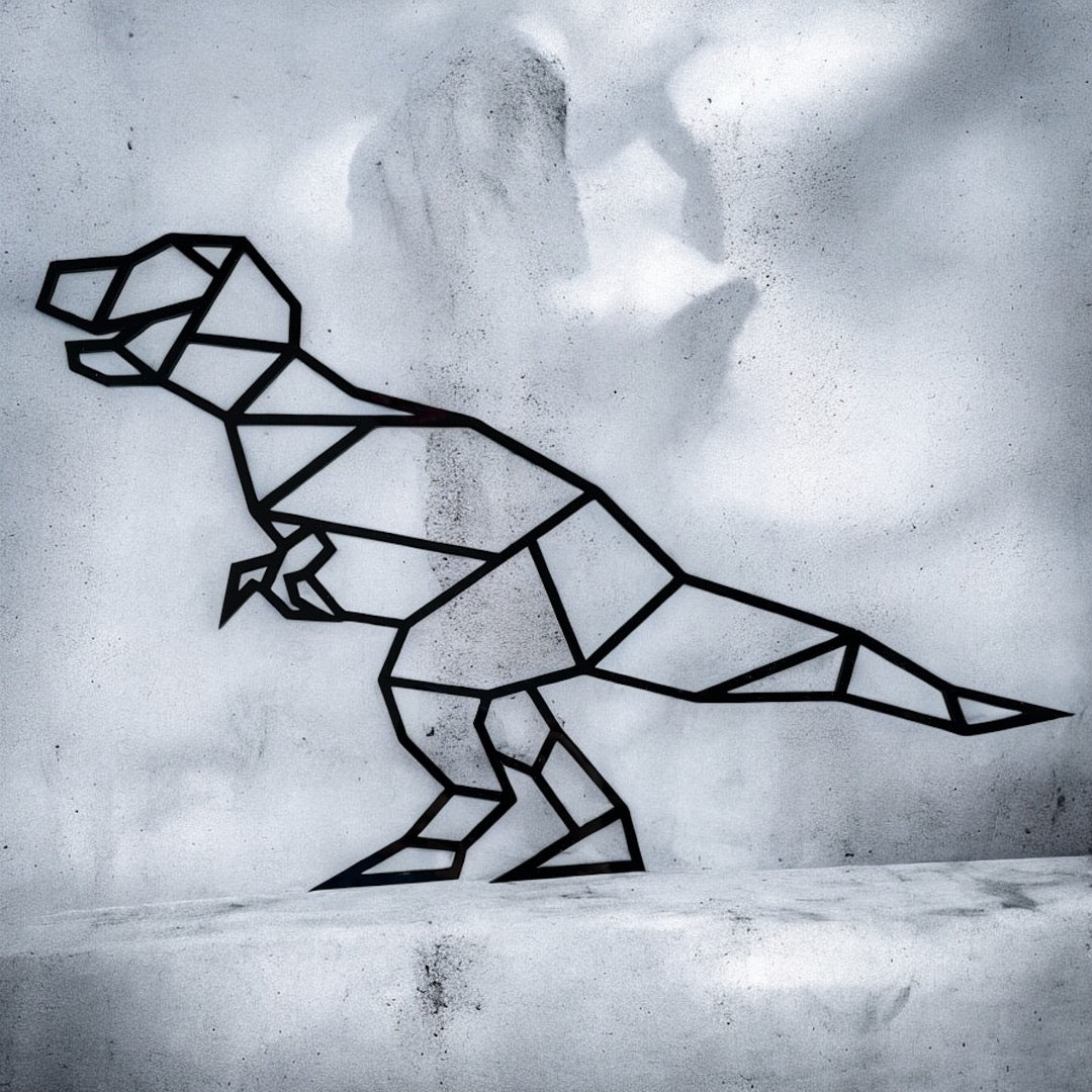 Geo Dinosaur Cut Outs 